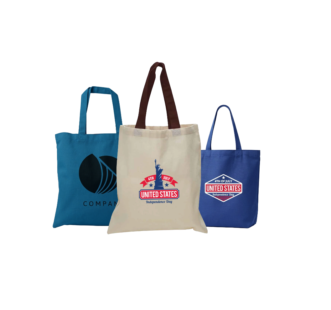 Custom printed tote bags and promotional products by Inkwell Impressions